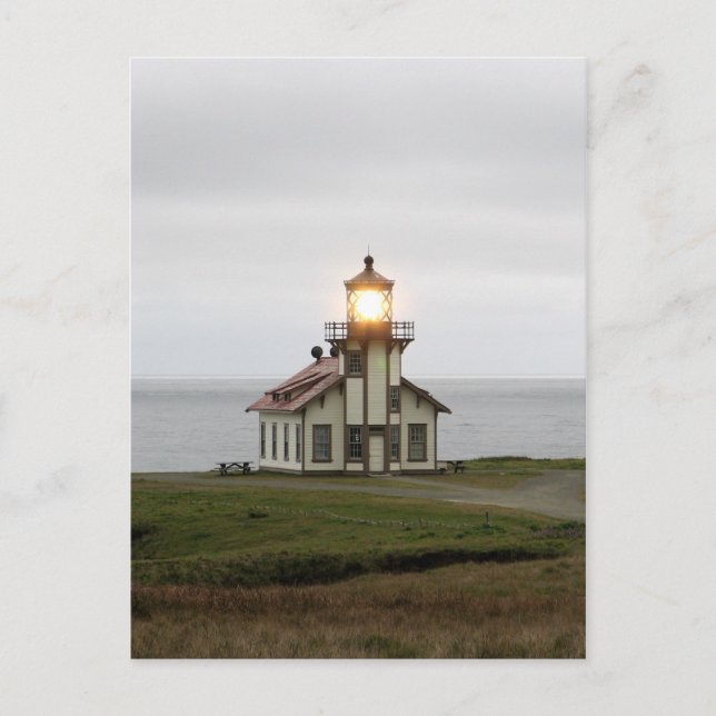 Carte Postale Phare de Point Cabrillo, Californie (Devant)