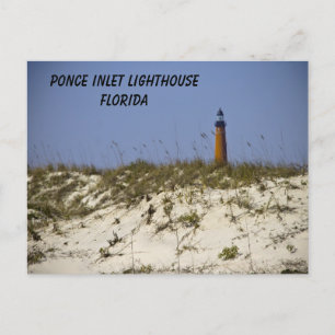 Carte Postale Phare de Ponce Inlet Floride Plage Personnaliser