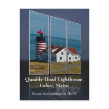 Phare de Quoddy Head découpé