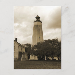 Carte Postale Phare de Sandy Hook