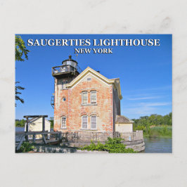 Carte Postale Phare de Saugerties, New York