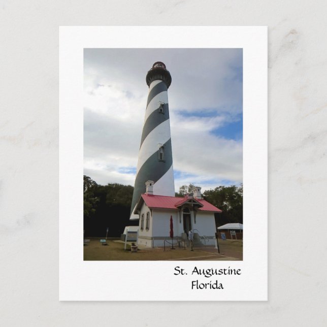 Carte Postale Phare de St Augustine (Devant)