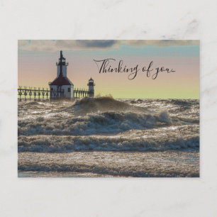 Carte Postale Phare de St Joseph Pensif et Peintre Pour Vous