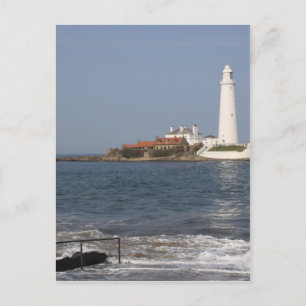 Carte Postale Phare de St Mary, Whitley Bay