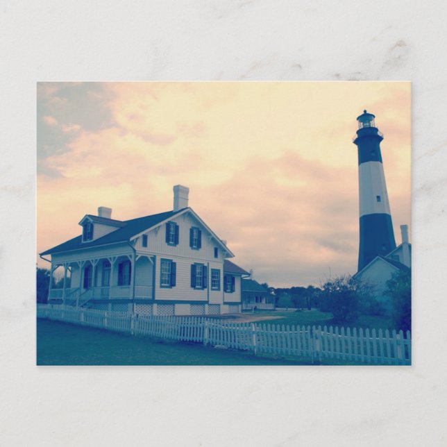 Carte Postale Phare de Tybee Island (Devant)