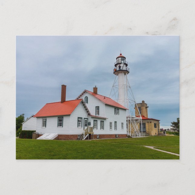 Carte Postale Phare de Whitefish Point (Devant)