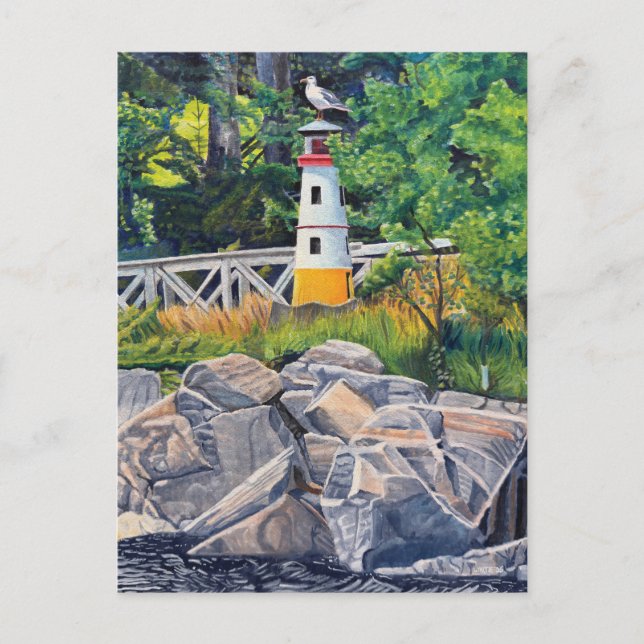 Carte Postale Phare d'Echo Point (Devant)
