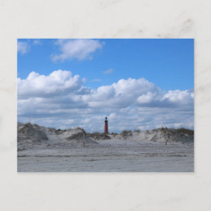 Carte Postale Phare depuis la Plage