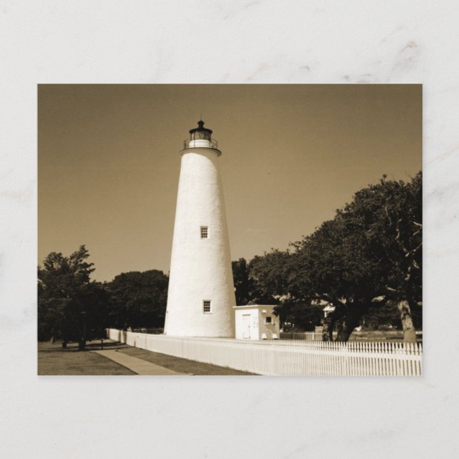 Carte Postale Phare d'Ocracoke (Devant)