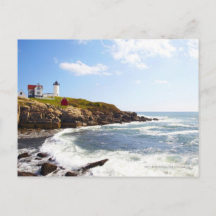 Carte Postale Phare du Cap Neddick "Nubble" dans le Maine