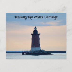 Carte Postale Phare du Delaware Breakwater Cape Henlopen Lewes