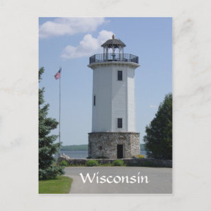 Carte Postale Phare du Wisconsin
