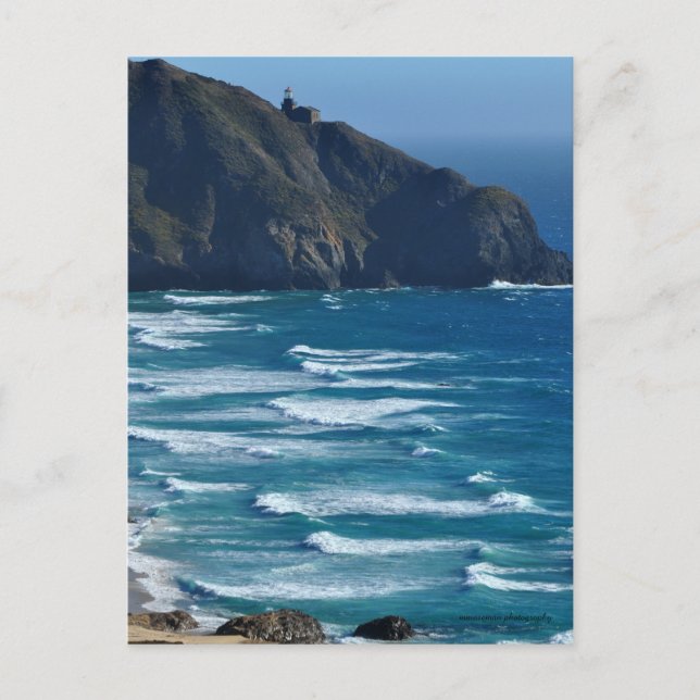 Carte Postale Phare et mer (Devant)