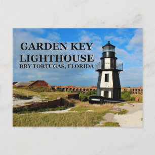 Carte Postale Phare Garden Key, Tortugas Sec, Floride