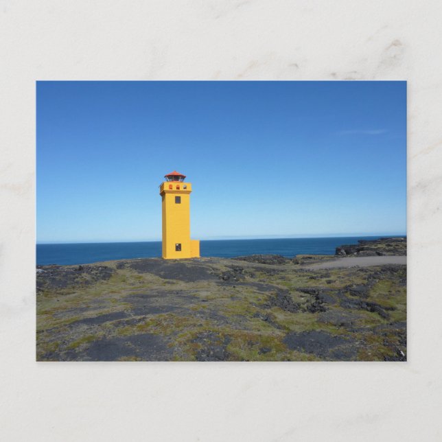 Carte Postale Phare Islande (Devant)