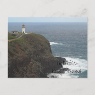 Carte Postale Phare - Kauai, Hawaï
