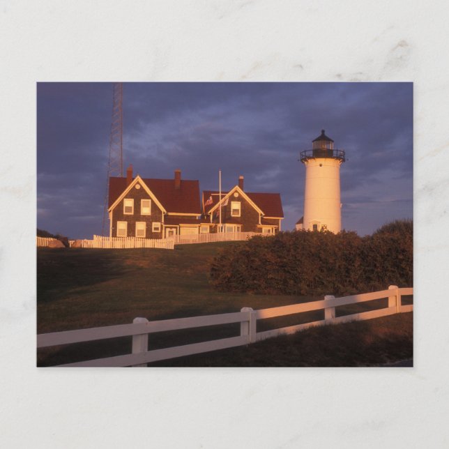 Carte Postale Phare Nobska, Hole Woods, Cape Cod (Devant)