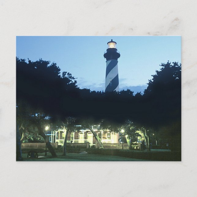 Carte Postale Phare St Augustine (Devant)