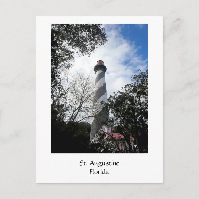 Carte Postale Phare St Augustine Floride 1 (Devant)
