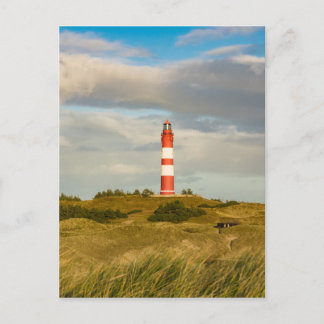 Carte Postale Phare sur l'île de la mer du Nord Amrum