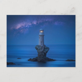 Carte Postale Phare Tourlitis - Ile d’Andros - Grè Postkarte