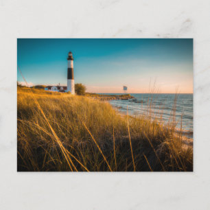 Carte Postale Phares Grand phare de Big Sable Ludington, MI