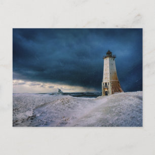 Carte Postale Phares   Phare de Frankfort sur le lac Michigan