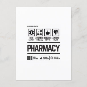 Carte Postale pharmacie