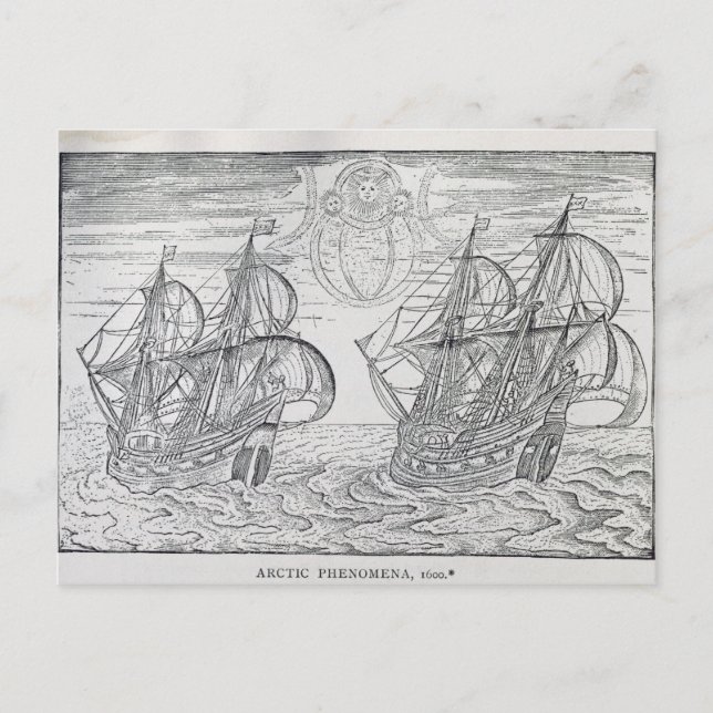 Carte Postale Phénomène arctique (Devant)