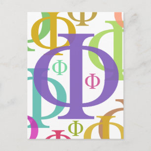 Carte Postale Phi