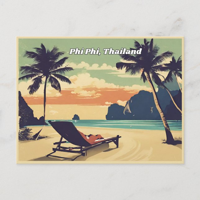 Carte Postale Phi Phi Thaïlande (Devant)