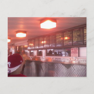 Carte Postale Philadelphia Cheesesteak