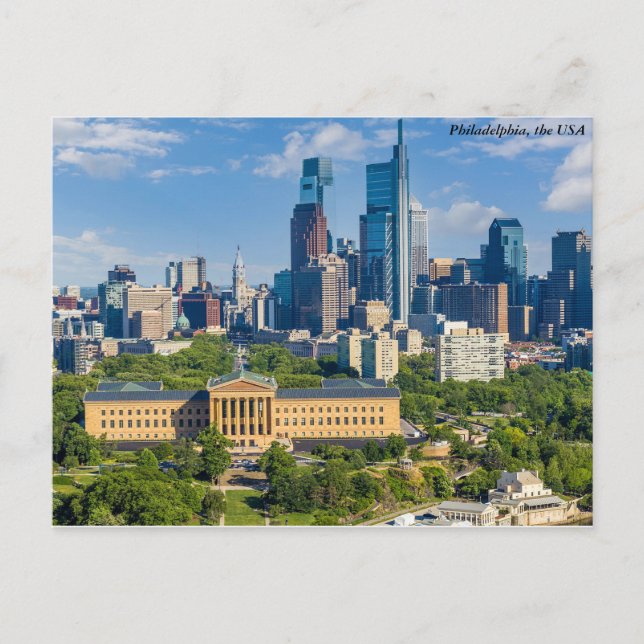 Carte postale Philadelphie (Devant)