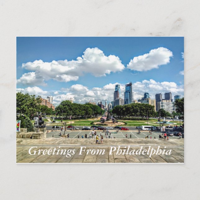 Carte Postale Philadelphie (Devant)