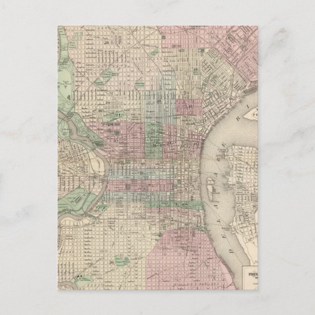 Carte Postale Philadelphie 3 (Devant)