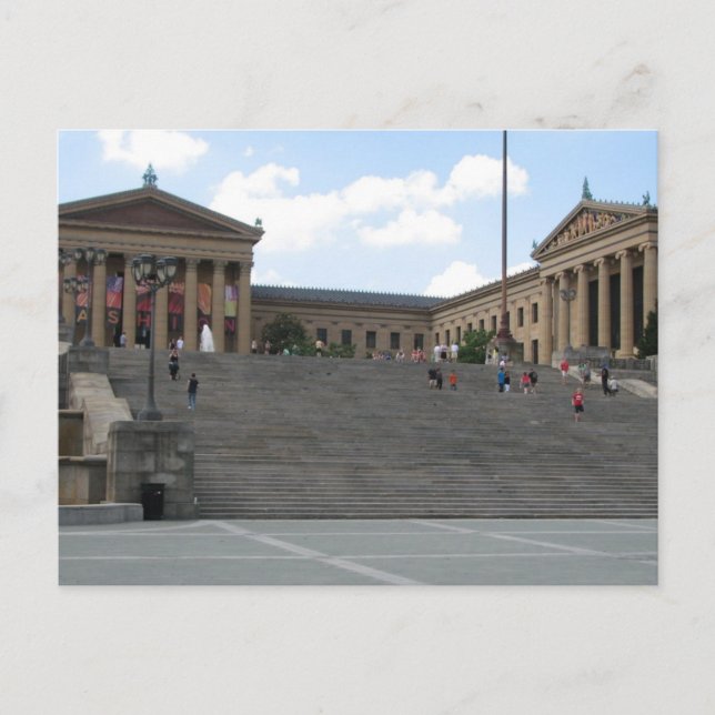 Carte Postale Philadelphie Art Museum 2 (Devant)