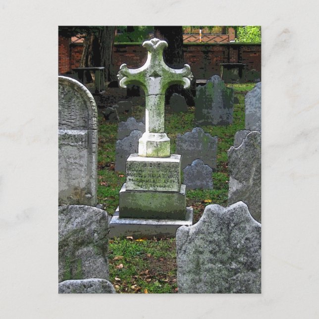 Carte Postale Philadelphie Graveyard CB (Devant)