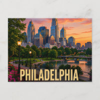 Philadelphie horizon de la Pennsylvanie rive Voyag