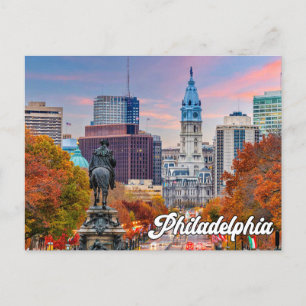 Carte Postale Philadelphie, Pennsylvanie, États-Unis