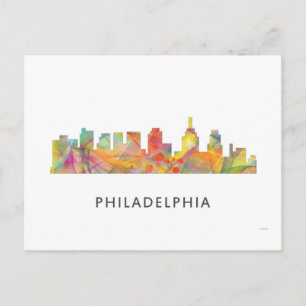 CARTE POSTALE PHILADELPHIE PENNSYLVANIE SKYLINE WB1 -