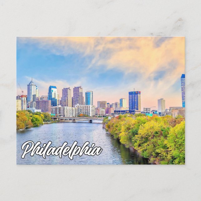 Carte Postale Philadelphie, Pennsylvanie, USA (Devant)