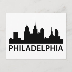 Carte Postale Philadelphie Skyline