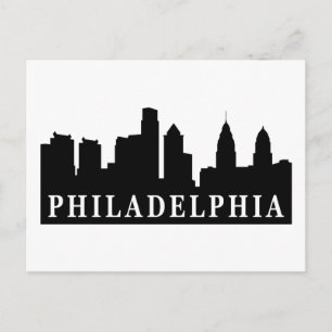 Carte Postale Philadelphie Skyline
