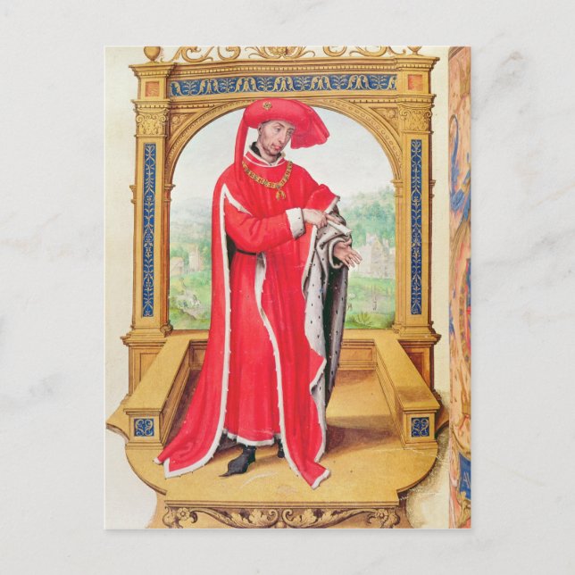 Carte Postale Philippe le Bon Duc de Bourgogne (Devant)