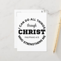 Philippiens 4:13 Je peux faire toutes les choses É
