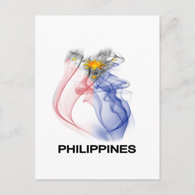 CARTE POSTALE PHILIPPINE FLAMME (Devant)