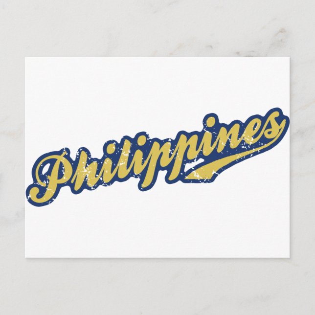 Carte Postale Philippines (Devant)