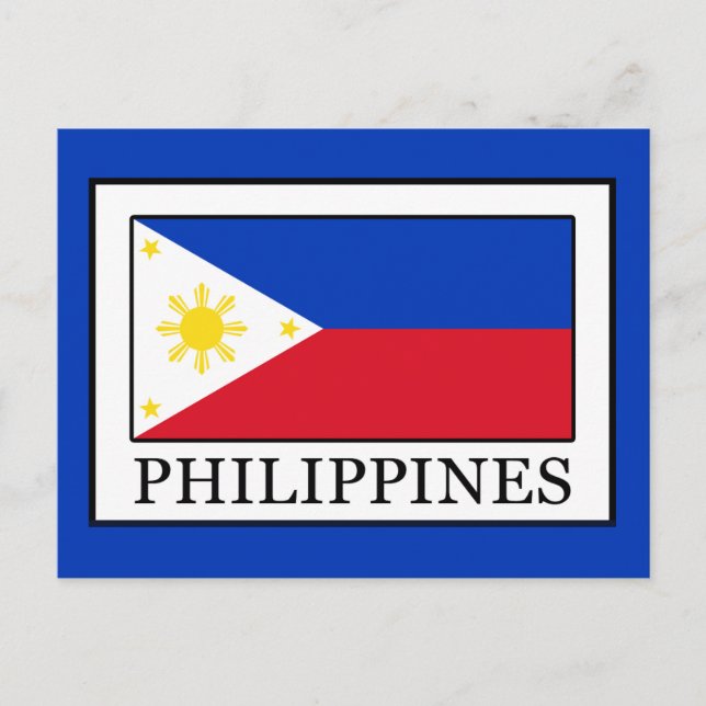 Carte Postale Philippines (Devant)