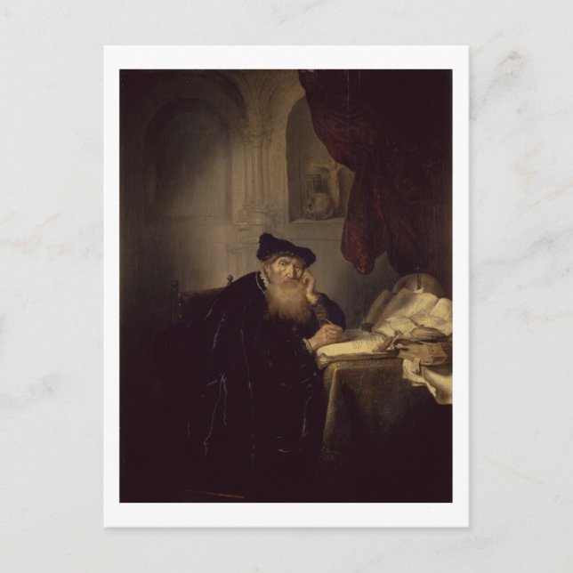 Carte Postale Philosopher, 1635 (Devant)