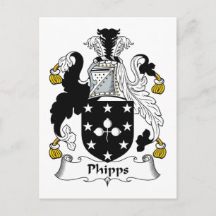 Carte Postale Phipps Famille Crest